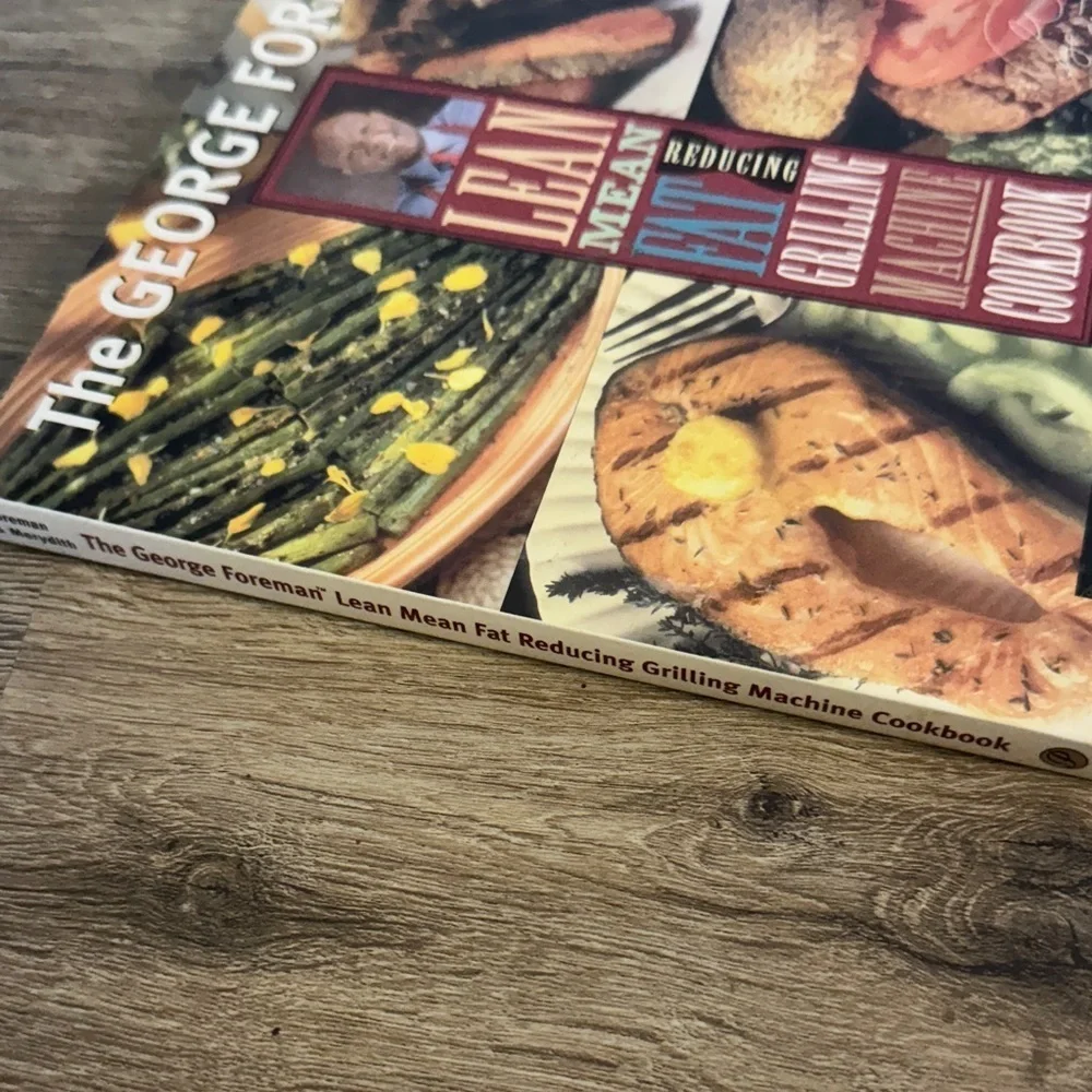 Vintage 2000 George Foreman Grilling Machine Cookbook